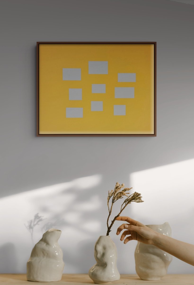 Sun Spot - by Tom McGlynn - Abstract Painting - Ideelart