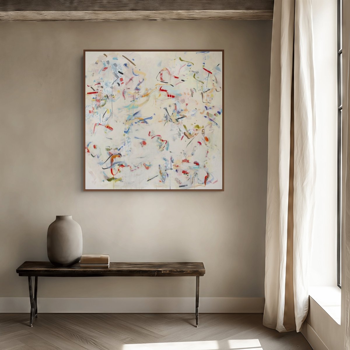 Sunset Route - by Gina Werfel - Abstract Painting - Ideelart