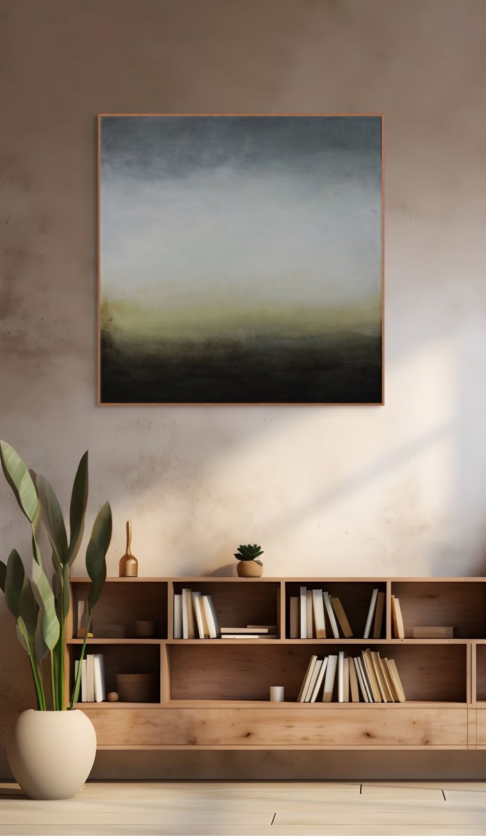 The Heath - by Janise Yntema - Abstract Painting - Ideelart