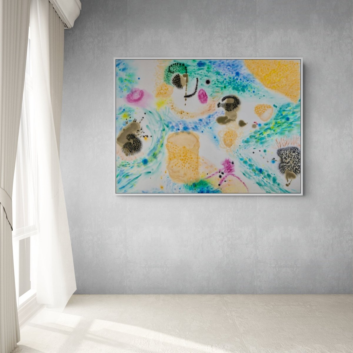 The Origins of Form - by Jessica Snow - Abstract Painting - Ideelart