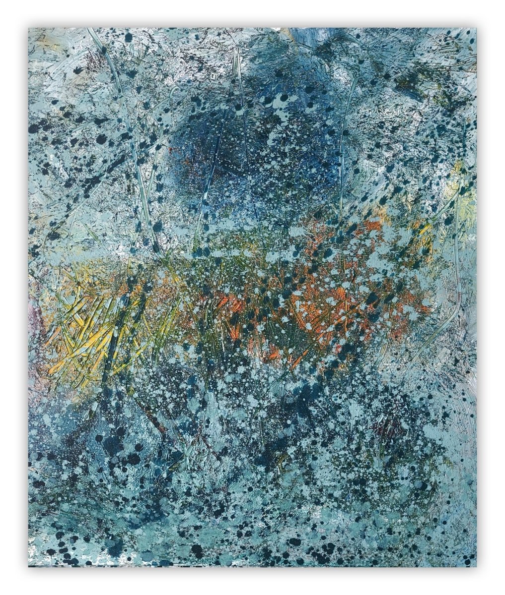 Turgor pressure 1 - by Reiner Heidorn - Abstract Painting - Ideelart