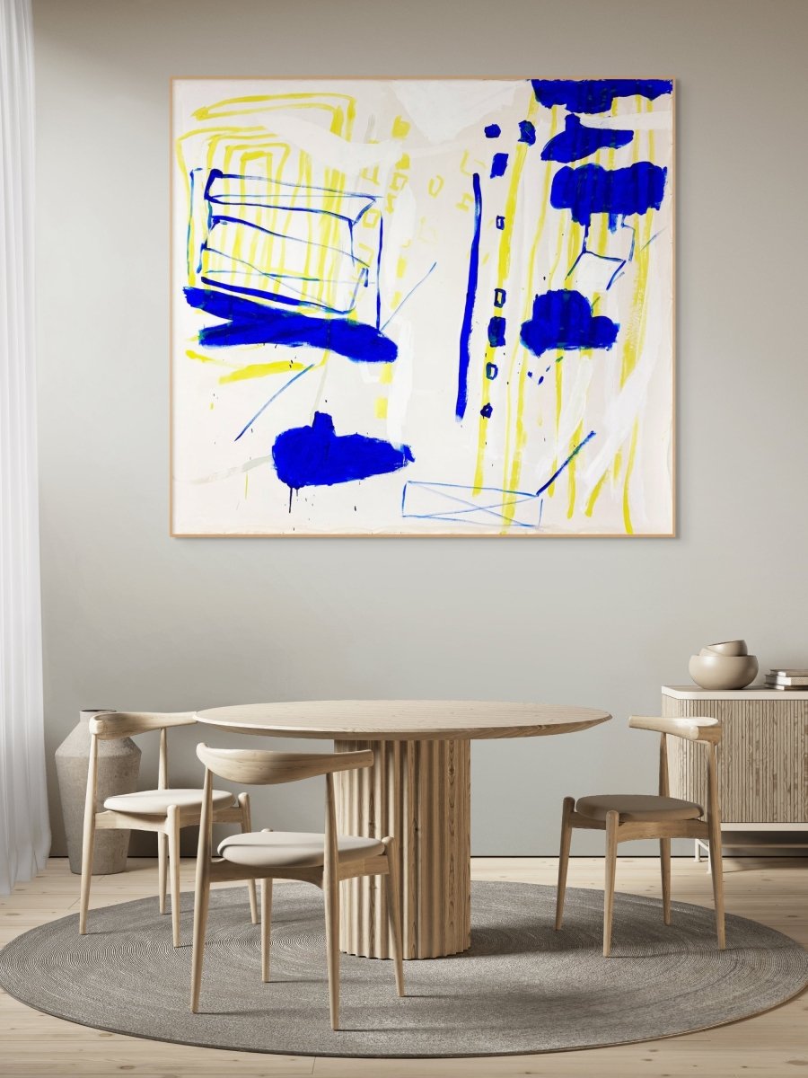 Un pas de côté - by Macha Poynder - Abstract Painting - Ideelart