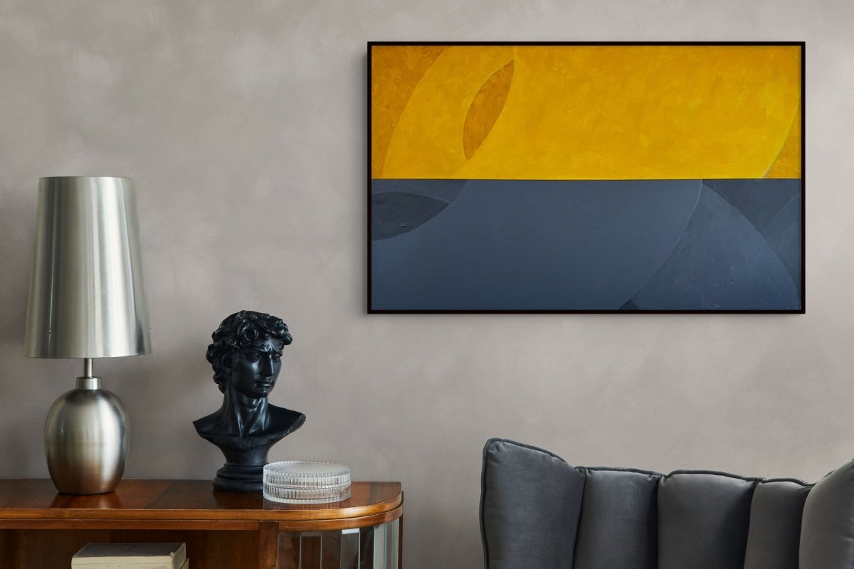 Undertow - by Macyn Bolt - Abstract Painting - Ideelart