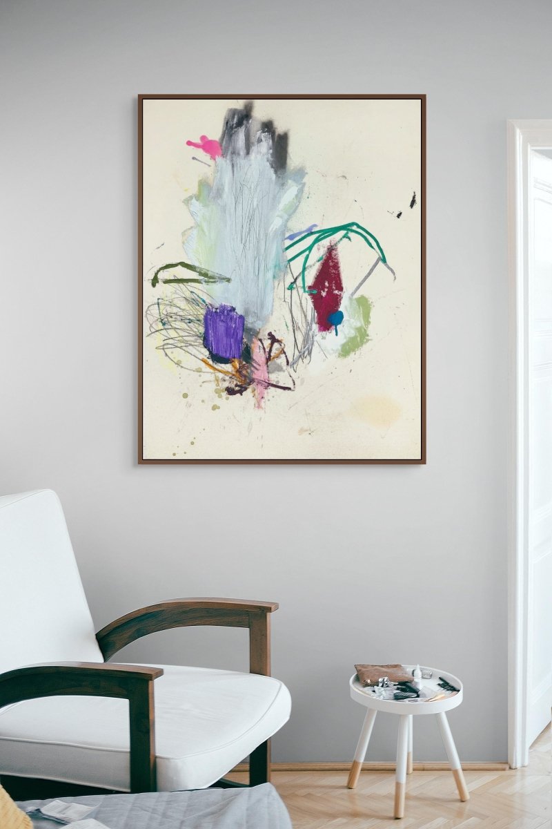 Untitled 134_25 - by Ludovic Dervillez - Abstract Painting - Ideelart