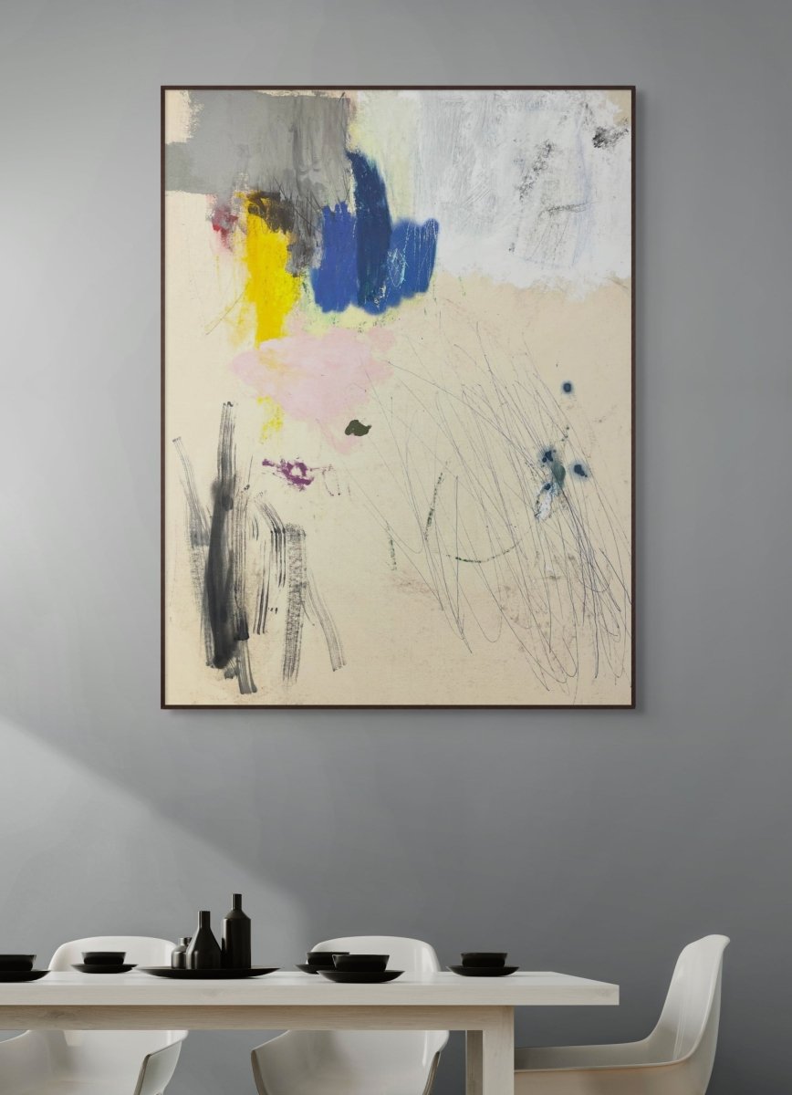 Untitled 153_25 - by Ludovic Dervillez - Abstract Painting - Ideelart