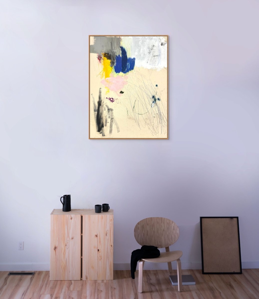 Untitled 153_25 - by Ludovic Dervillez - Abstract Painting - Ideelart