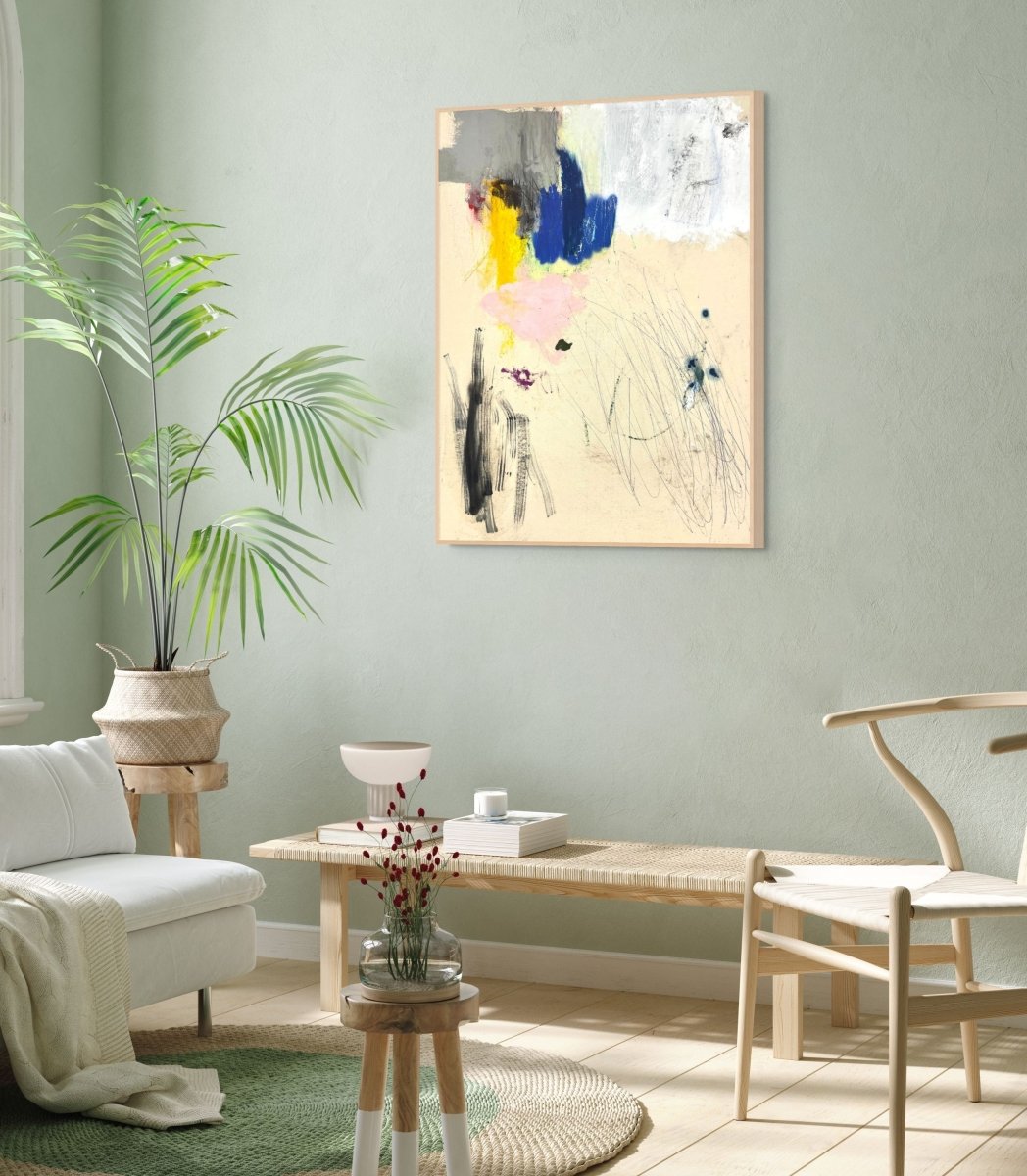 Untitled 153_25 - by Ludovic Dervillez - Abstract Painting - Ideelart