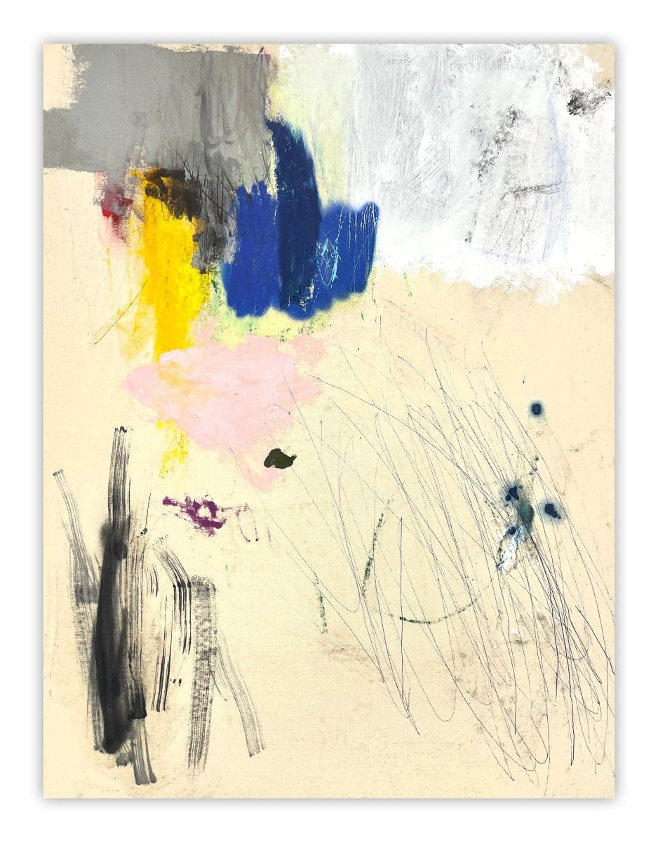 Untitled 153_25 - by Ludovic Dervillez - Abstract Painting - Ideelart