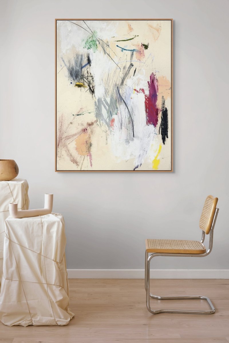 Untitled 154_25 - by Ludovic Dervillez - Abstract Painting - Ideelart