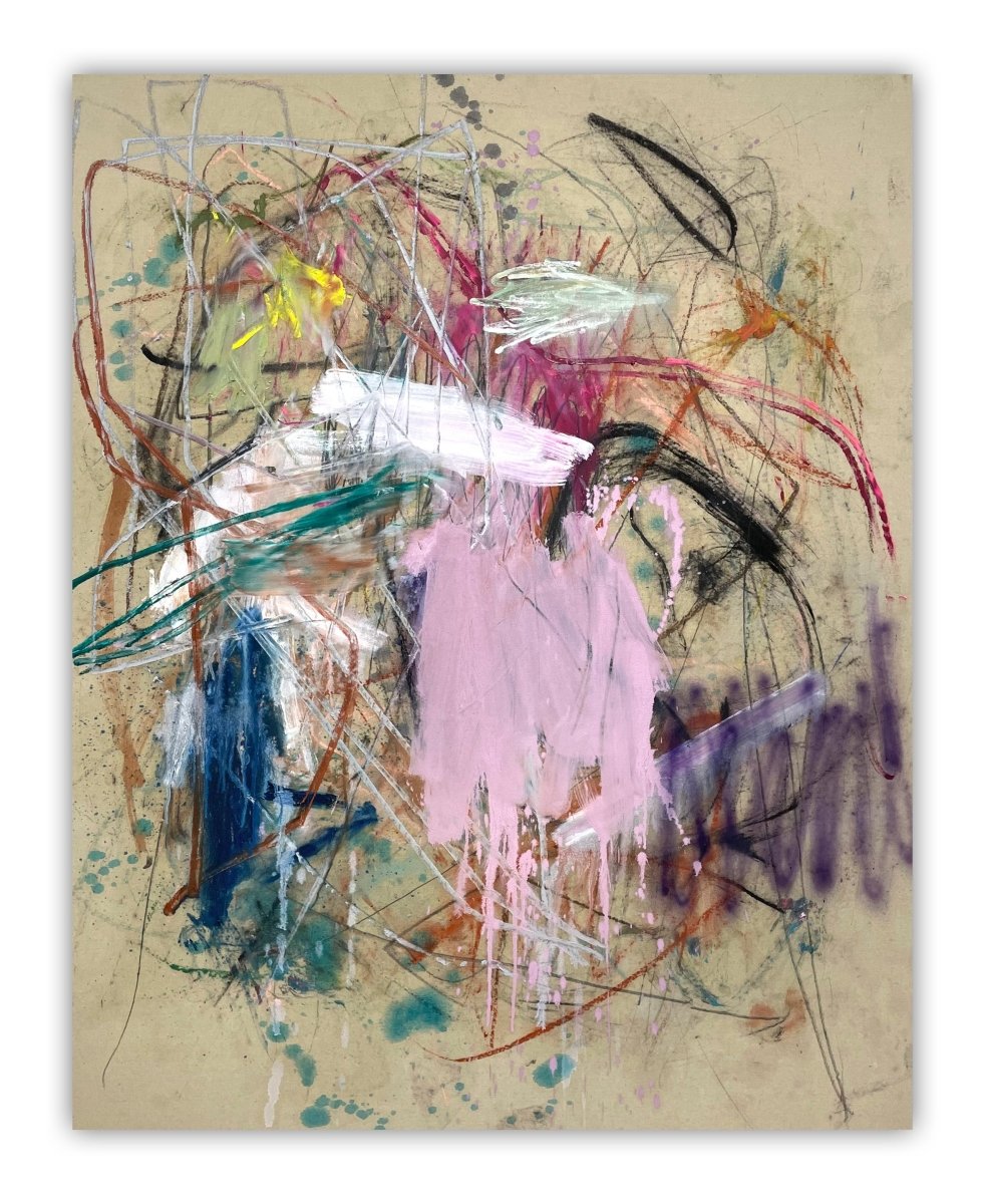 Untitled 31_24 - by Ludovic Dervillez - Abstract Painting - Ideelart