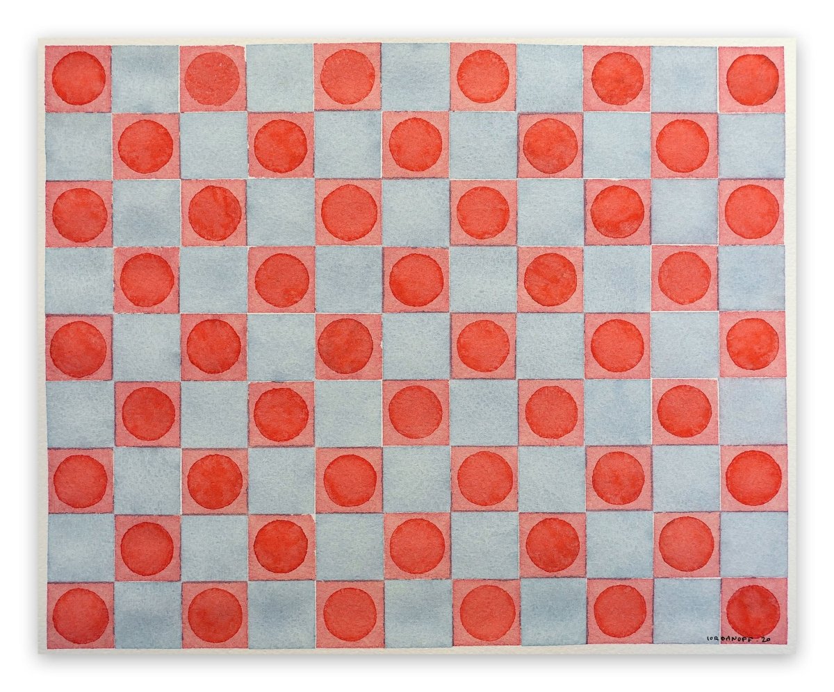 Untitled 754 - by Jérémie Iordanoff - Abstract Painting - Ideelart