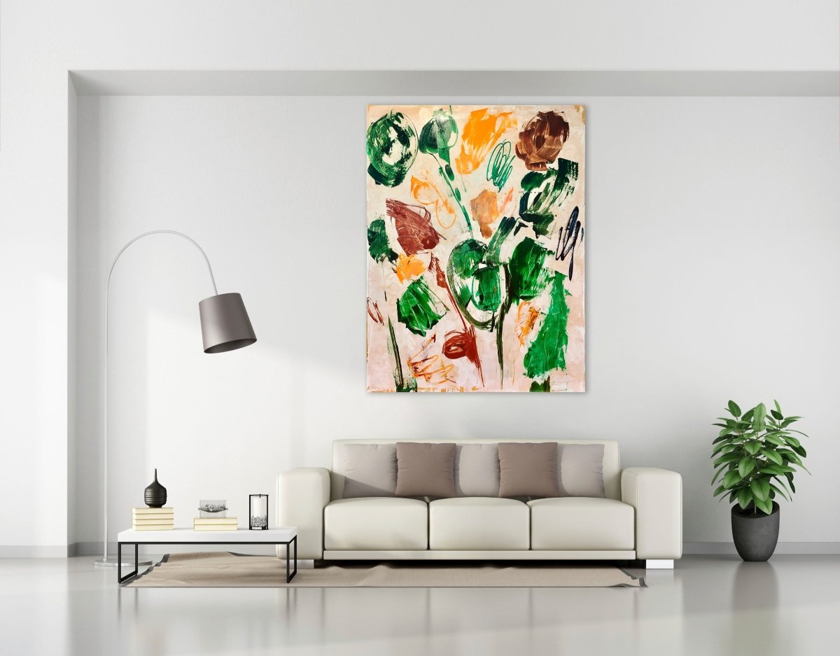 Untitled (No 5) - by Paul Landauer - Abstract Painting - Ideelart