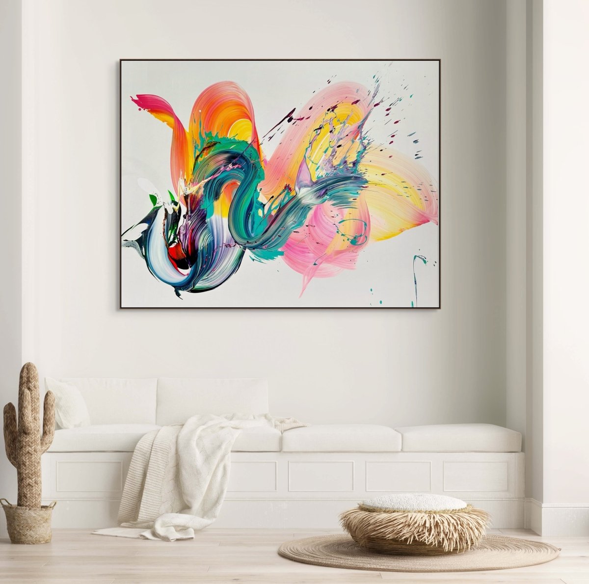 Visions - by Nikolaos Schizas - Abstract Painting - Ideelart