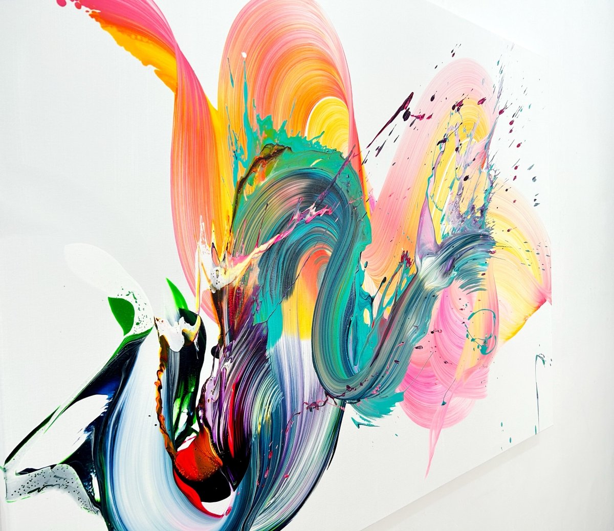 Visions - by Nikolaos Schizas - Abstract Painting - Ideelart