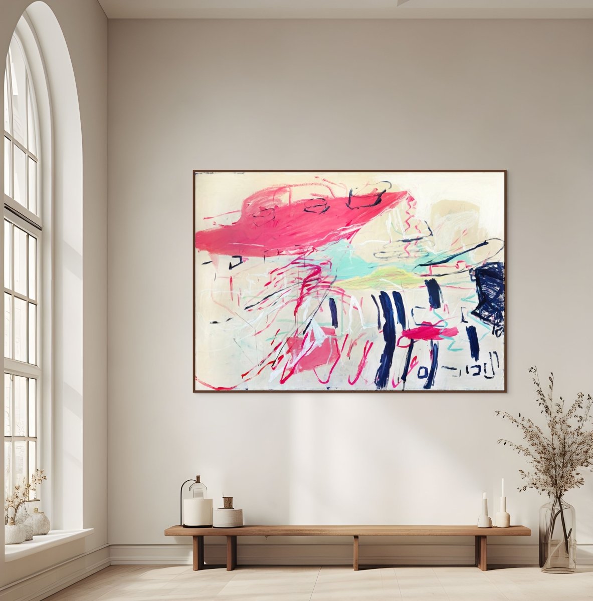 Vol de jour - by Macha Poynder - Abstract Painting - Ideelart