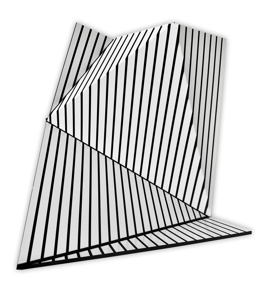 Wallreliefs black and white 1 - by Cristina Ghetti - Abstract Sculpture - Ideelart