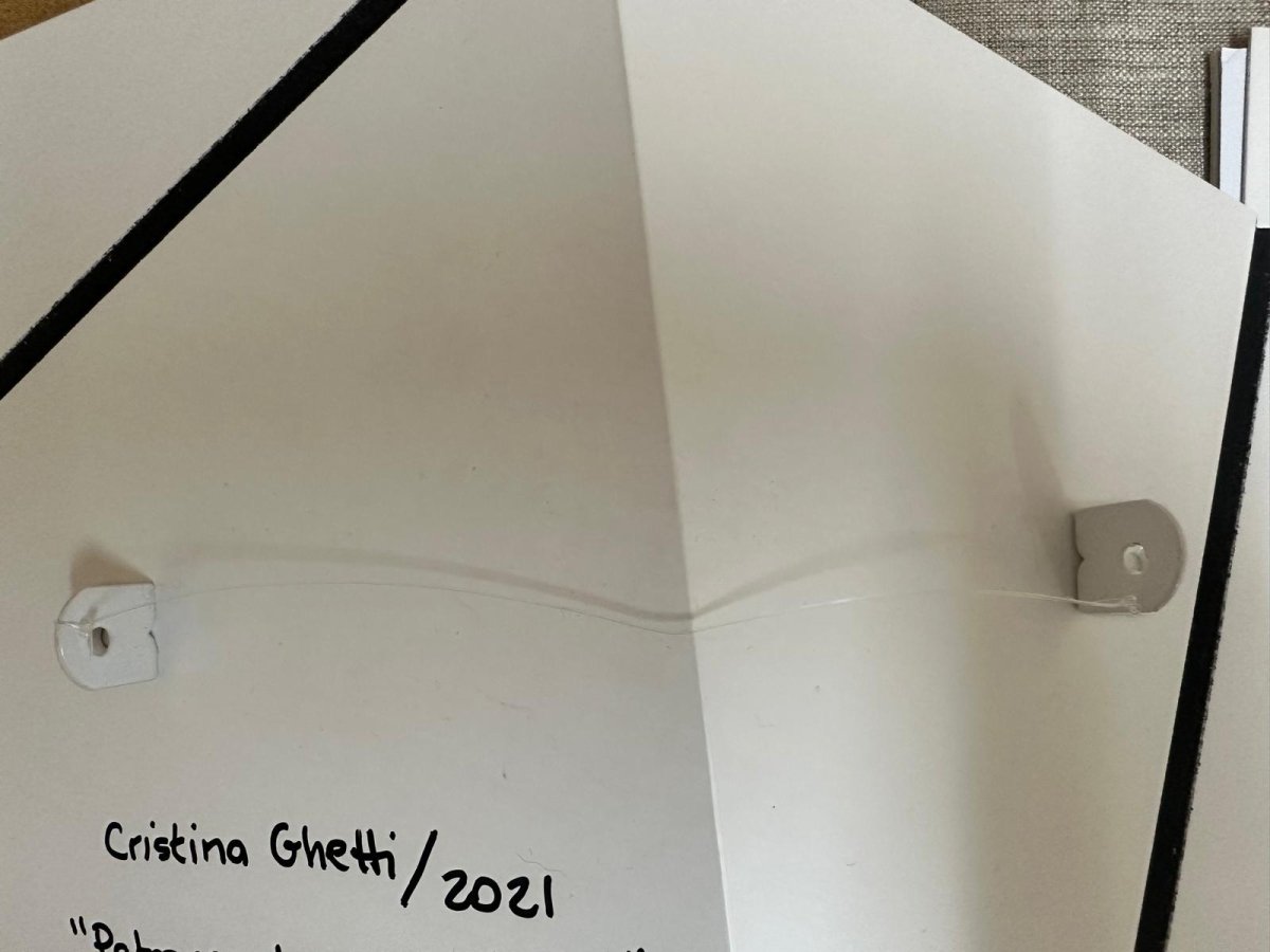 Wallreliefs black and white 2 - by Cristina Ghetti - Abstract Sculpture - Ideelart