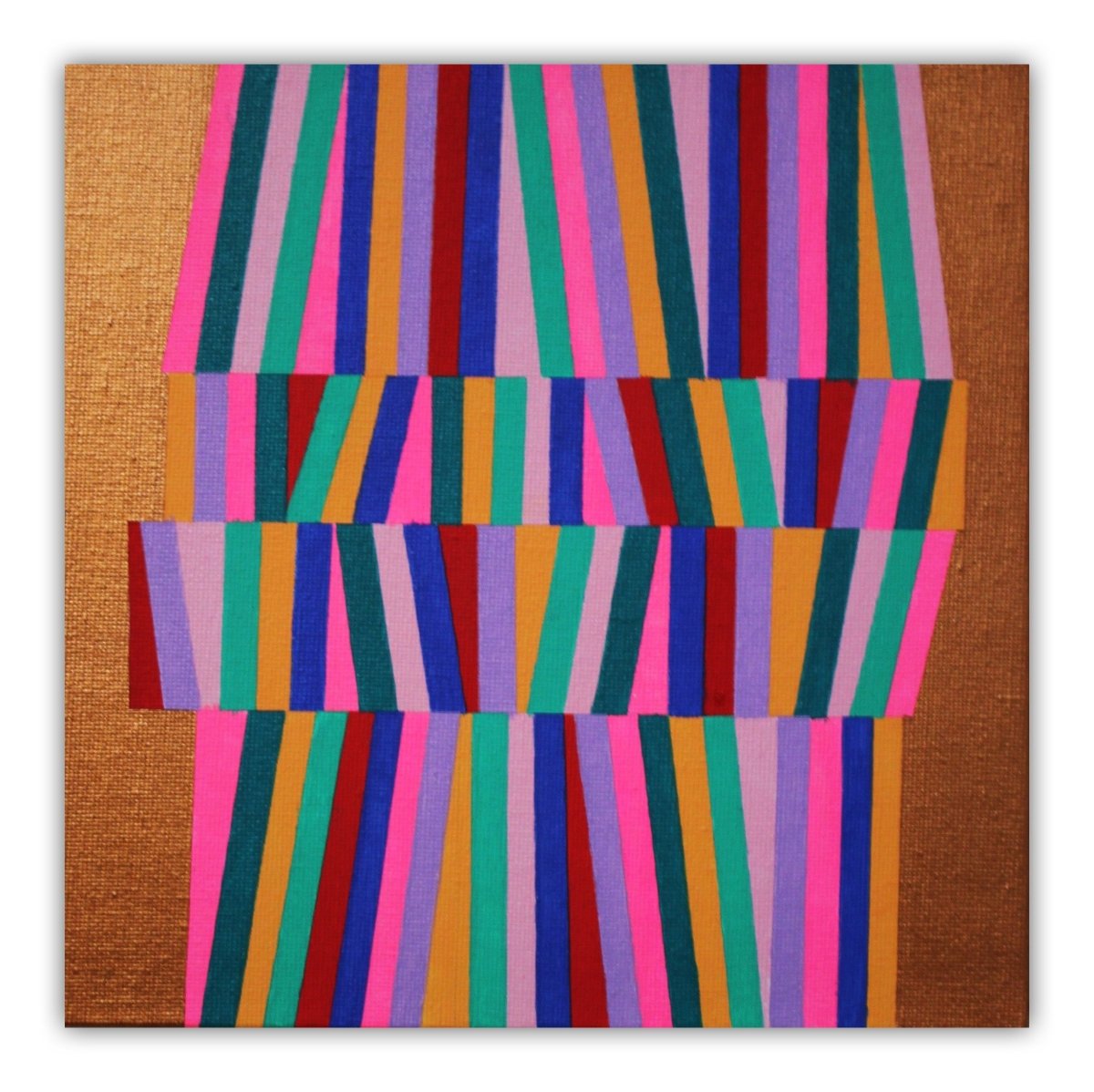 Weaven 2 - by Cristina Ghetti - Abstract Painting - Ideelart
