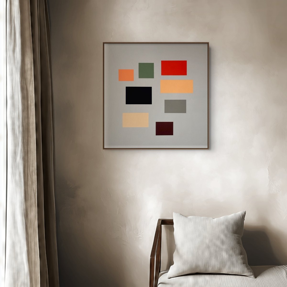 Who Are You - by Tom McGlynn - Abstract Painting - Ideelart