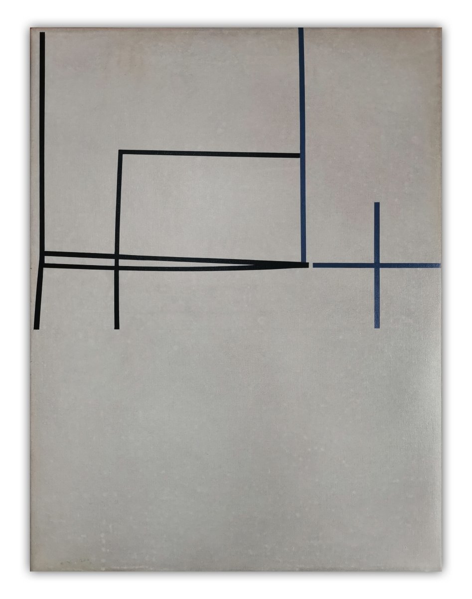 XXIII 67 347 - by Pierre Muckensturm - Abstract Painting - Ideelart